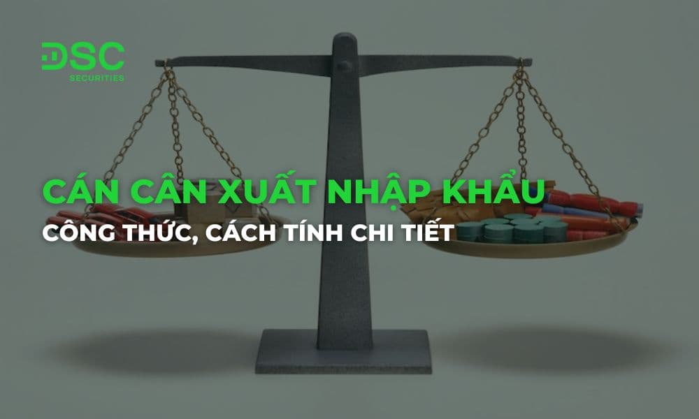 Cán cân xuất nhập khẩu là gì? Công thức, cách tính chi tiết