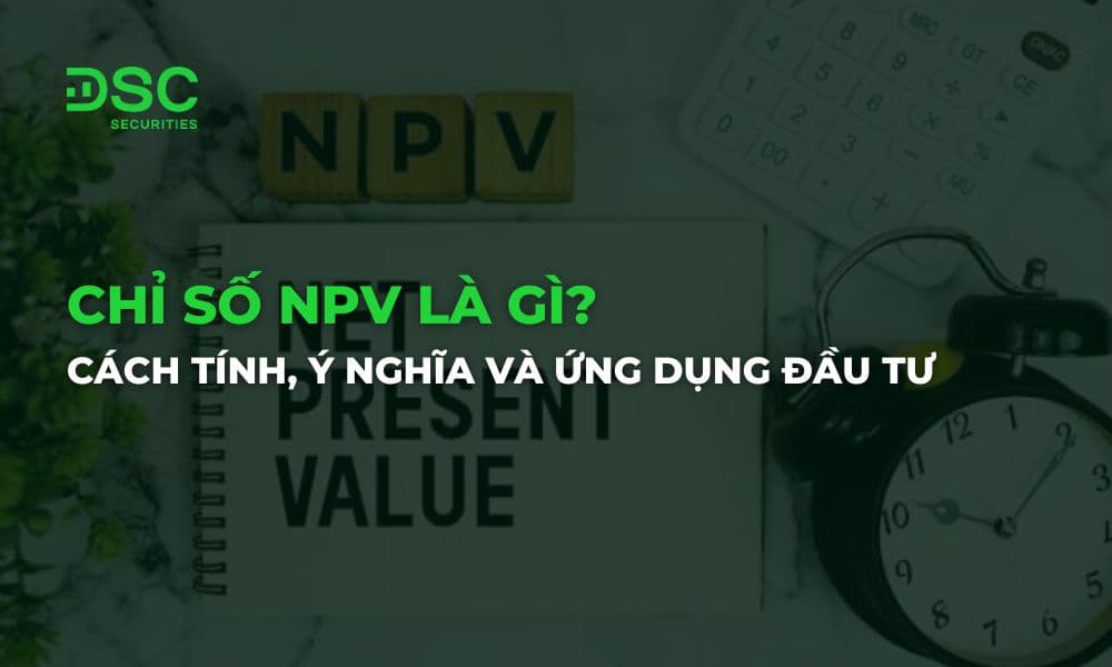 Chỉ số NPV là gì? Cách tính, ý nghĩa và ứng dụng đầu tư