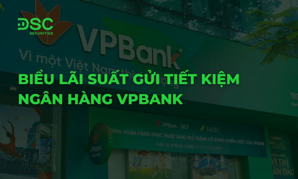 Biểu lãi suất gửi tiết kiệm ngân hàng VPBank