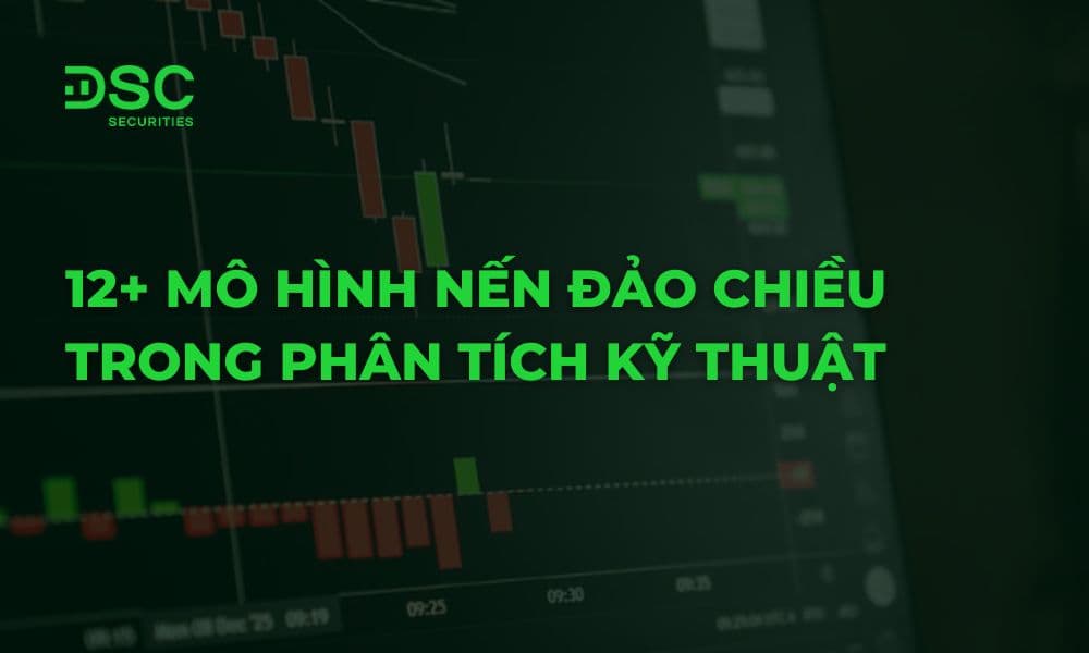 12+ mô hình nến đảo chiều trong phân tích kỹ thuật