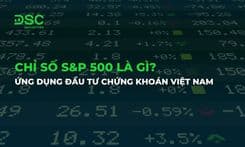 Chỉ Số S&P 500 là gì? Ứng dụng đầu tư chứng khoán Việt Nam