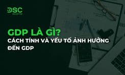GDP là gì? Cách tính và yếu tố ảnh hưởng đến GDP