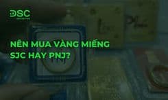 Nên mua vàng miếng SJC hay PNJ? 4 tiêu chí lựa chọn